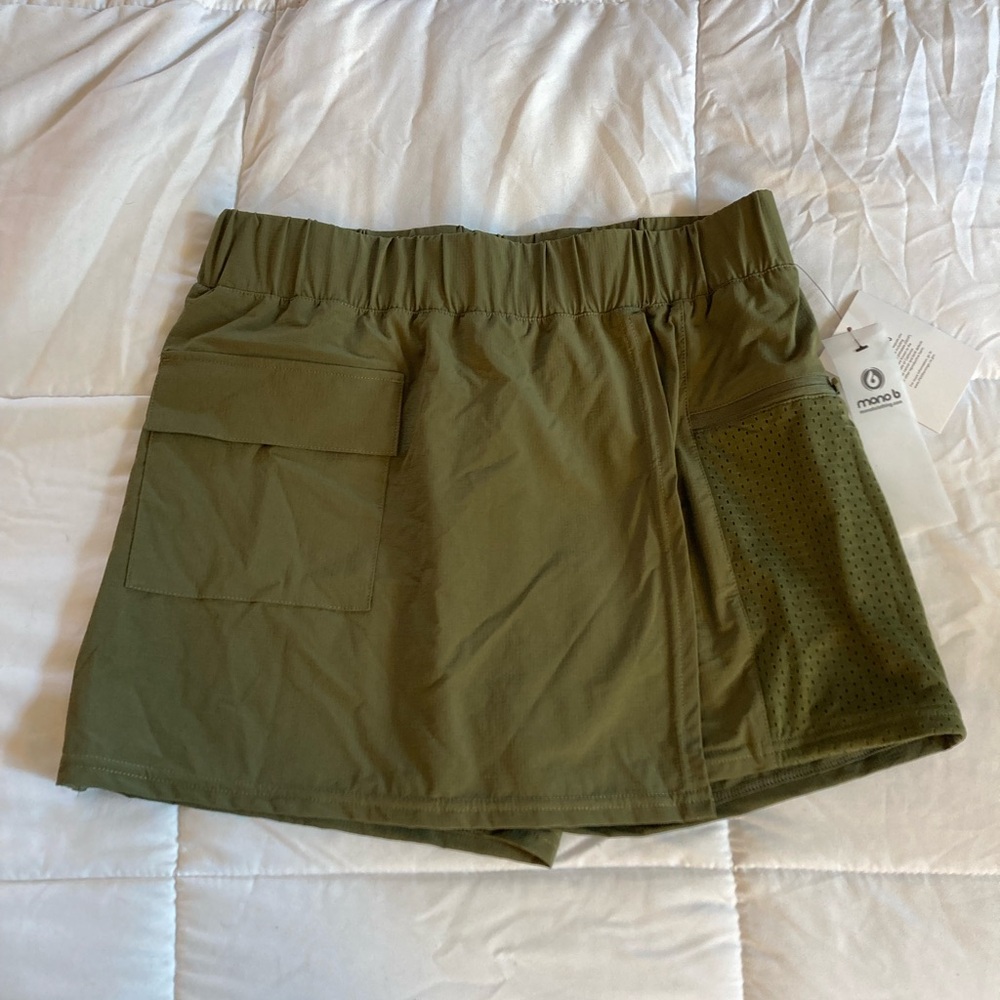 Green Athletic Skort